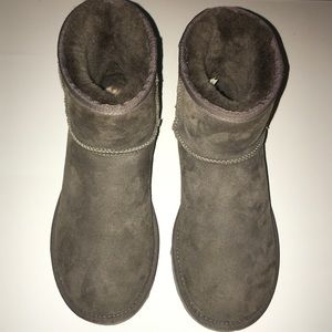 Gray Mini UGG Boots Women’s 7